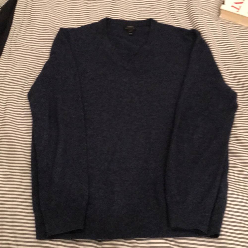 J Crew Sweater V-Neck Cashmere